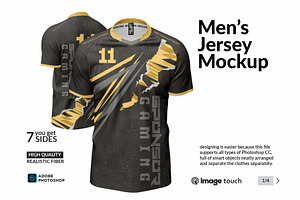 Men’s Sports T-shirt Mockup