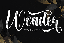 Wonder | Script Font
