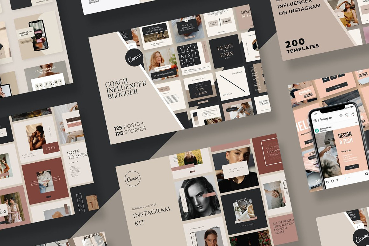 Instagram Bundle Coach Blogger, a Social Media Template by Design District (Photo 71 of 71)