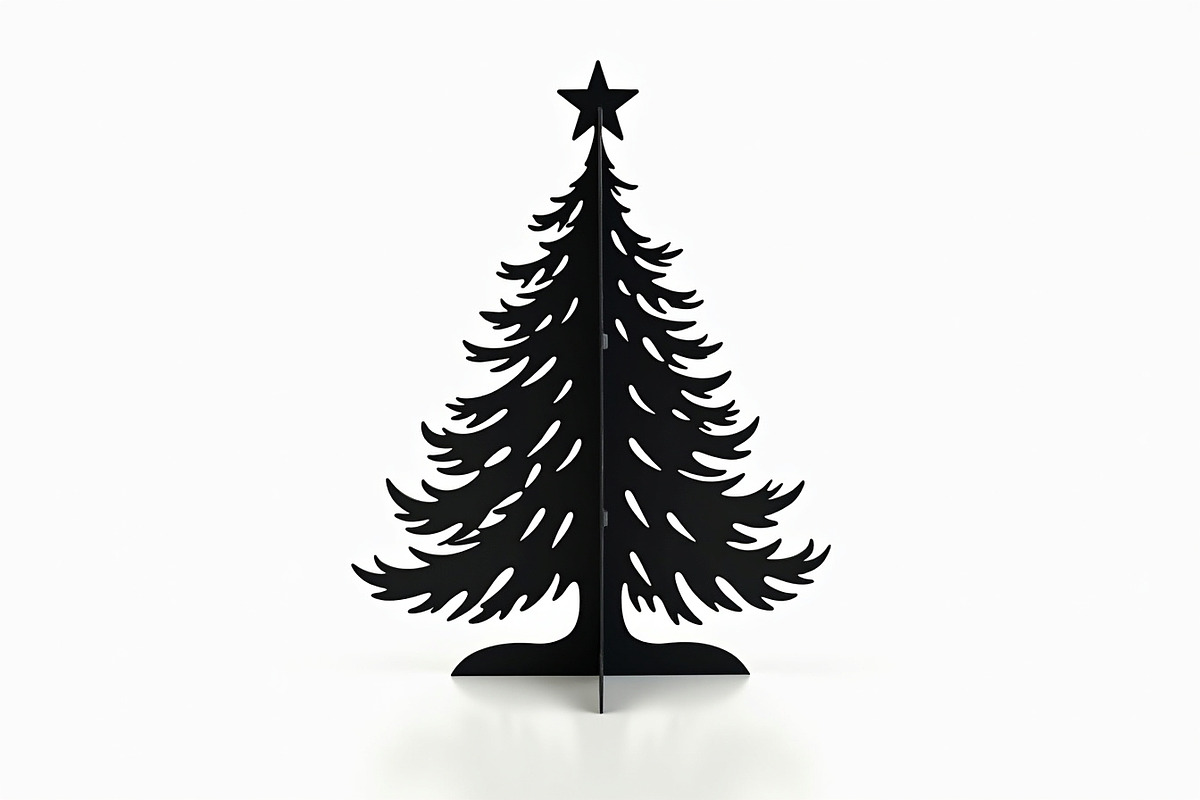 Tree Christmas Fir Tree Black, an Illustration by Amazin_art (Photo 4 of 27)
