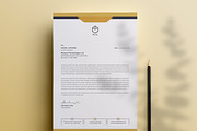 Clean Letterhead Word, a Stationery Template by ResumeDevisers (Thumbnail 7 of 8)