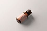 Amber Glass Bottle Mockups, a Cups & Container Mockup by pmvch (Thumbnail 11 of 20)