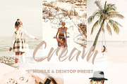 10 Cream Blogger Lightroom Presets, a Preset Add-On by LucaTheme (Thumbnail 1 of 9)