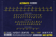 Morant Chastor Typeface, a Blackletter Font by alit design (Thumbnail 14 of 17)