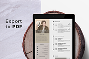 Vol.28 Resume & CV Template, a Resume Template by Hito Graphic (Thumbnail 7 of 8)