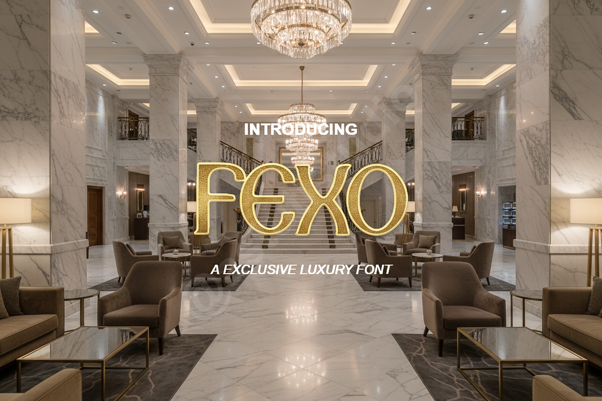 Fexo - Modern Luxury Serif Font for, a Font by Astuti Studio (Photo 1 of 16)