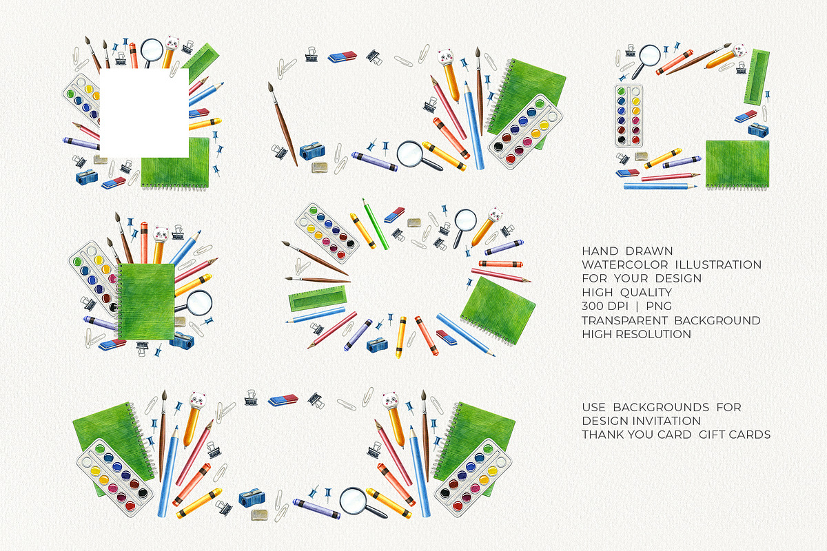 Back to school, an Education Illustration by YarovaArt (Photo 14 of 18)