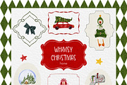 Whimsy Christmas. Watercolor art., an Object Graphic by ma_i_vi (Thumbnail 6 of 10)