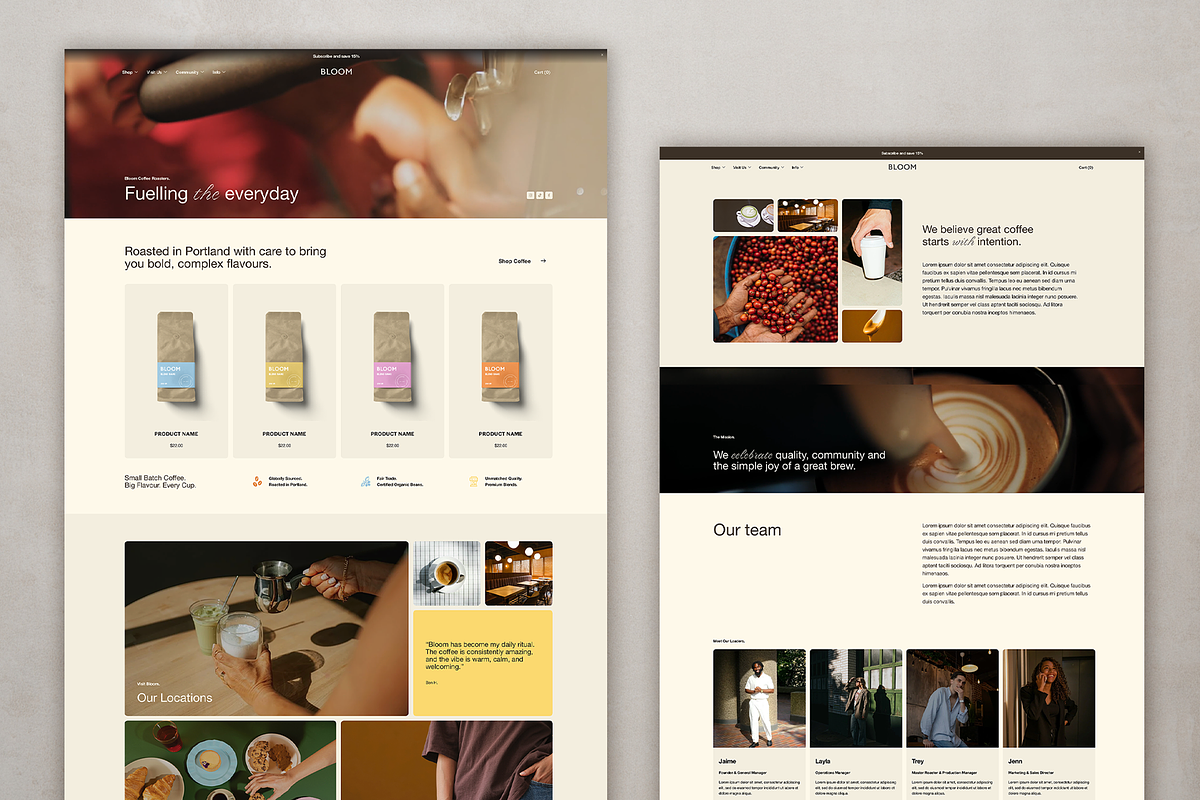 Bloom: Squarespace 7.1 Template, a Squarespace Template by The Styled Square (Photo 6 of 9)