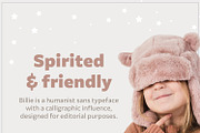 Billie font family by FontPeople, a Sans Serif Font by FontPeople (Thumbnail 3 of 6)