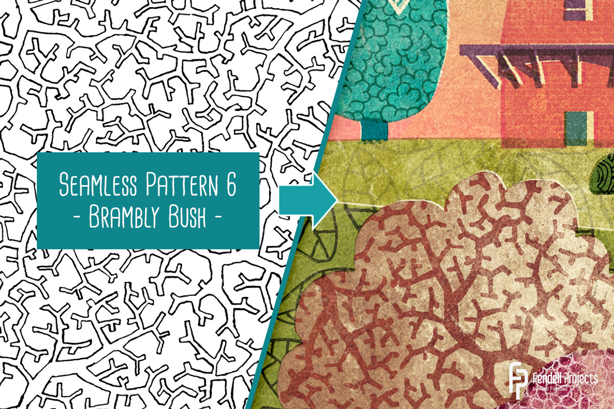 10 Foliage Seamless Pattern Overlays, a Graphic by Fendell Projects (Photo 8 of 13)