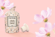Pattern&Label Parfum Bottle Mockup, a Packaging Mockup by BMACHINA Labs. (Thumbnail 11 of 12)