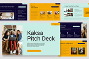 Kaksa : Business Pitch Powerpoint, a Presentation Template by Punkl Camp (Thumbnail 1 of 16)