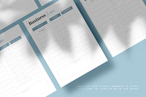 Start A Business - Canva Planners