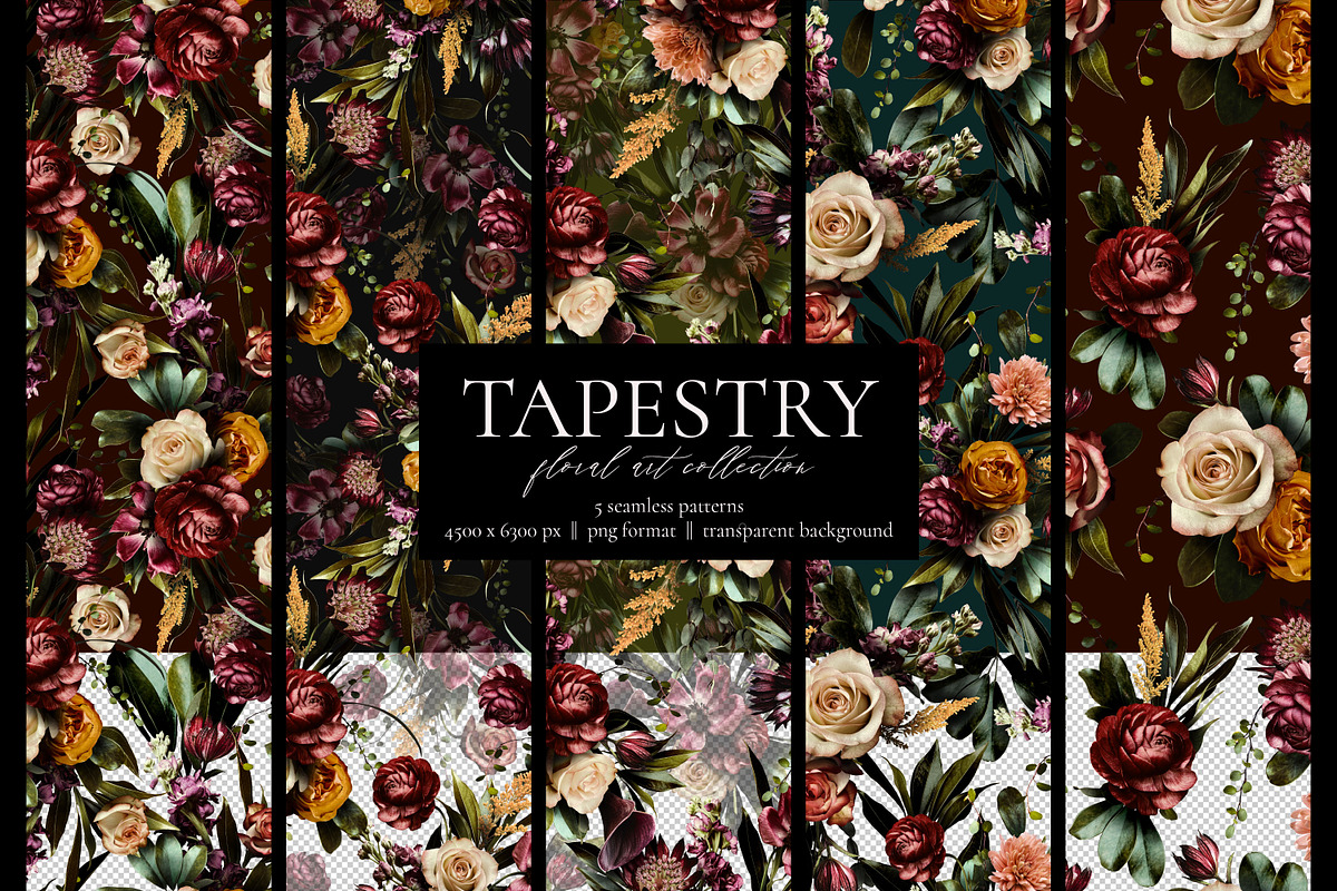 Tapestry Floral Art Collection, an Object Graphic by Eclectic Anthology (Photo 14 of 18)