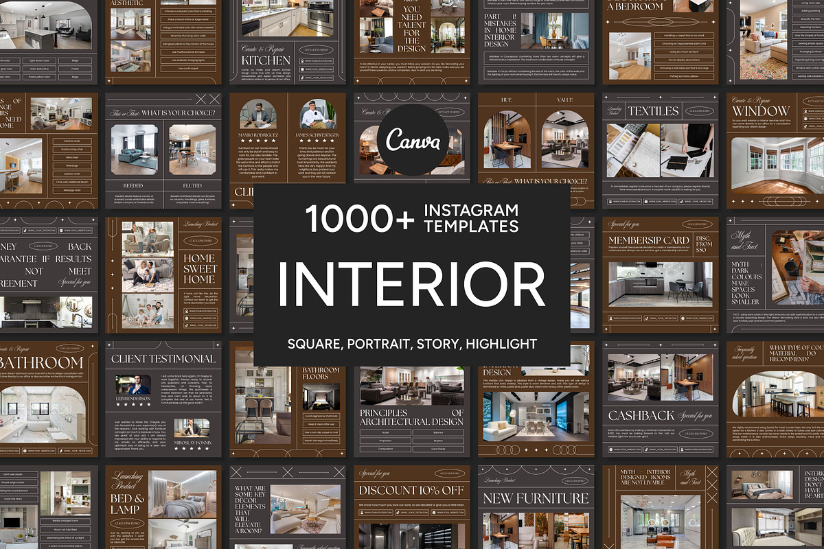 Interior Social Media Template, a Social Media Template by Kalubuak (Photo 1 of 10)