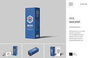 Box Mockup, a Packaging Mockup by graphictime (Thumbnail 1 of 9)