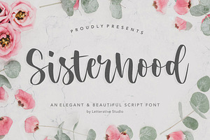 Sisterhood - Beautiful Script Font