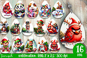 funny Christmas mega bundle, a Templates & Theme by TanuschArts (Thumbnail 11 of 20)