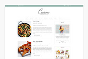 Cuisine - Blog & Recipe Theme, a WordPress Template by Lucid Themes (Thumbnail 3 of 6)