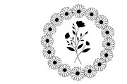 Charming daisy circle decor design, an Illustration by Amazin_art (Thumbnail 18 of 27)