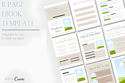 Canva Online EBook/Workbook Template, a Presentation Template by Ink Gallery (Thumbnail 1 of 3)