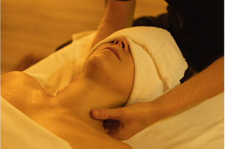 Massage procedure - woman client, a Beauty & Fashion Photo by Barcelona_dreams
