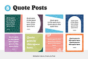 Instagram Social Media Templates, a Social Media Template by Dandymark (Thumbnail 6 of 8)