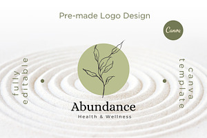 Wellness Logo Branding Kit