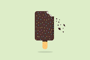 Ice cream bite