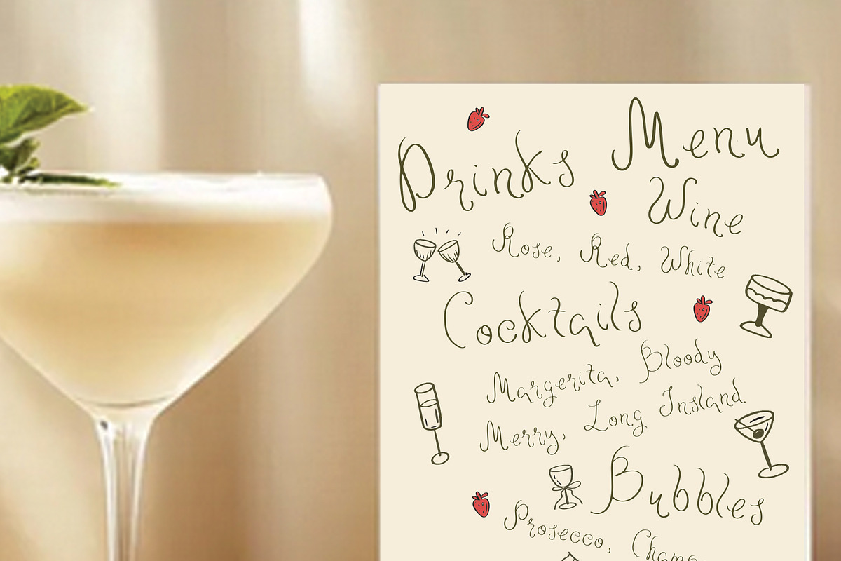 Simply Quirky Casual Handdrawn Font, a Handwritten Font by Amalia Calligraphy (Photo 7 of 8)