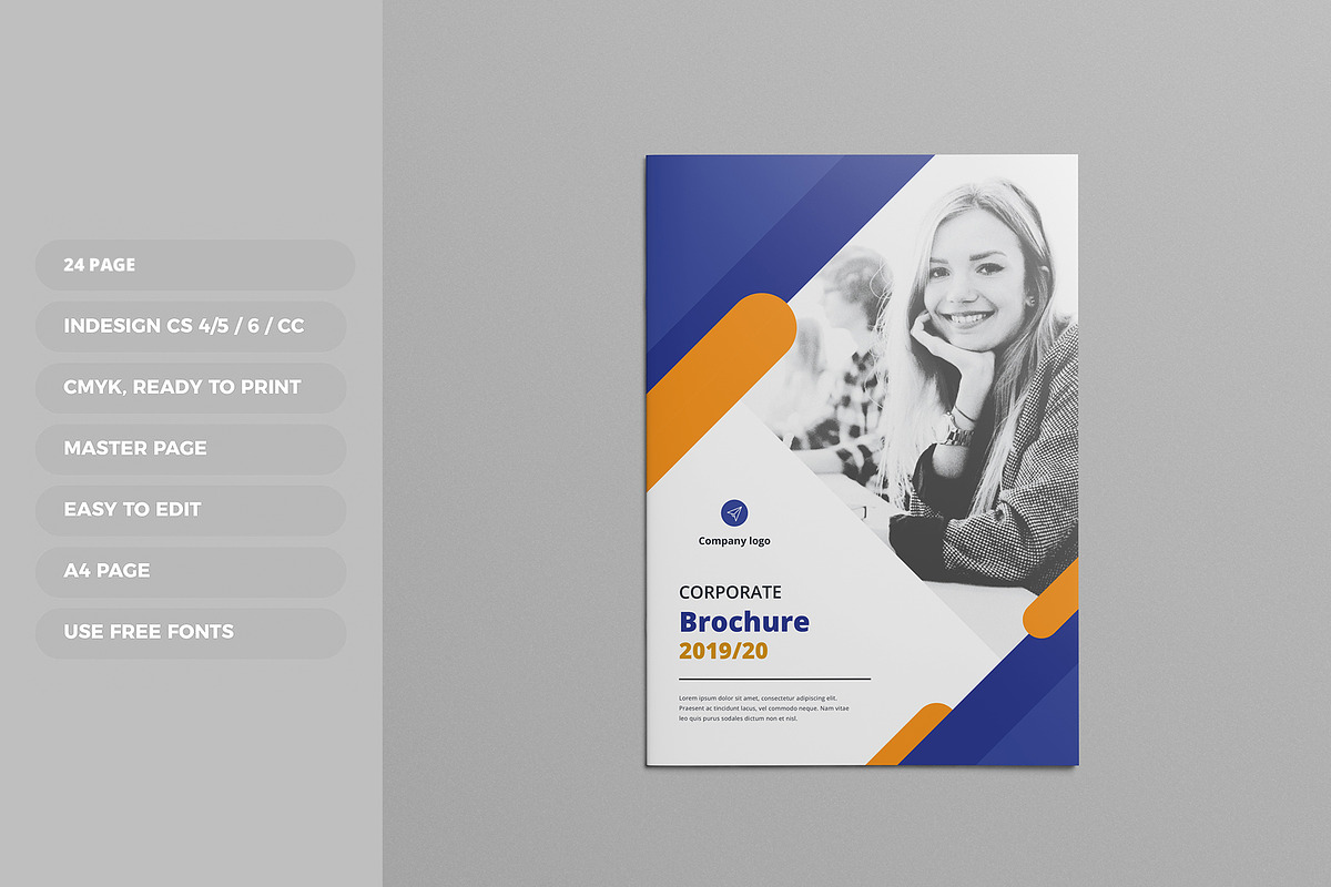 Proposal Brochure Template, a Brochure Template by Tanber Hossen (Photo 1 of 14)