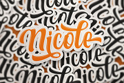 Alexandria Script Layered Fonts, a Script Font by Debut Studio (Thumbnail 8 of 15)
