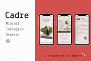 Cadre Minimal Chic Instagram Stories, a Social Media Template by Creative Day (Thumbnail 1 of 7)