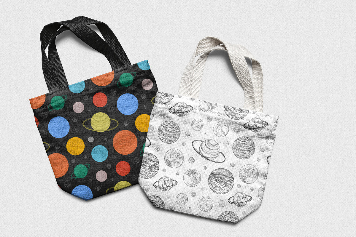 Planets bundle, seamless patterns, an Object Illustration by Good Studio (Photo 12 of 16)