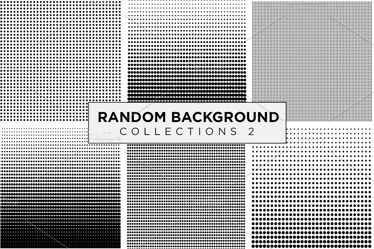 Random Background Set.2, a Decorative Illustration by Toko Pak Sabar