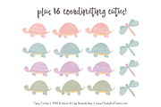 Grandmas Garden Turtle Stack Clipart, an Illustration by Amanda Ilkov (Thumbnail 4 of 4)