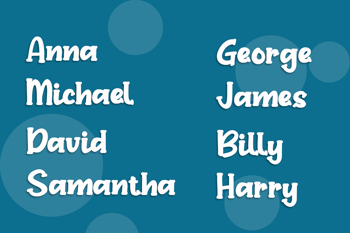 Ruby Dance - Playful font preview 5