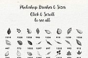 Watercolor Floral Garden PS Brushes, a Brush Add-On by La Bella Rue (Thumbnail 3 of 10)