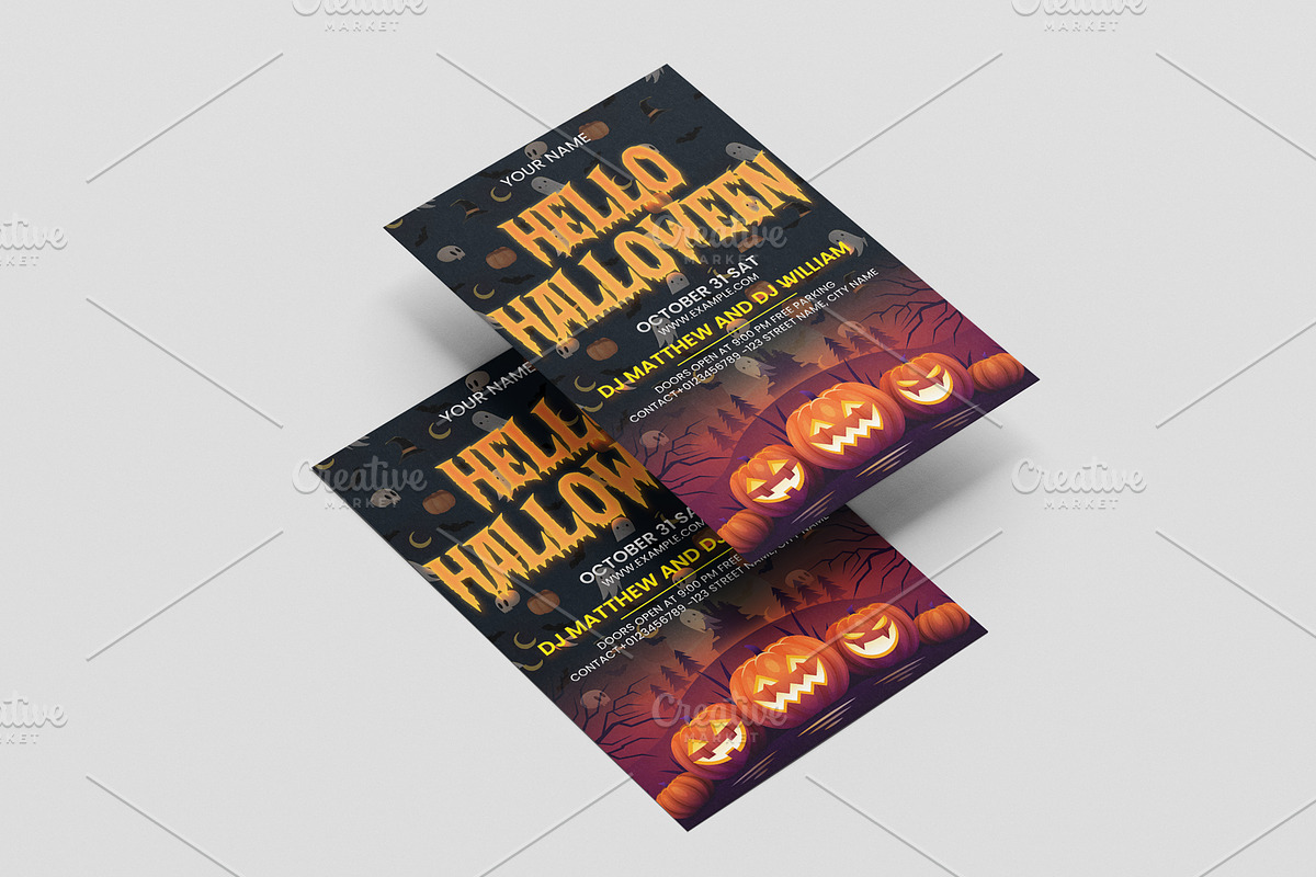 Halloween Horror Party Flyer 2022, a Flyer Template by ExpertDesigner411 (Photo 5 of 5)