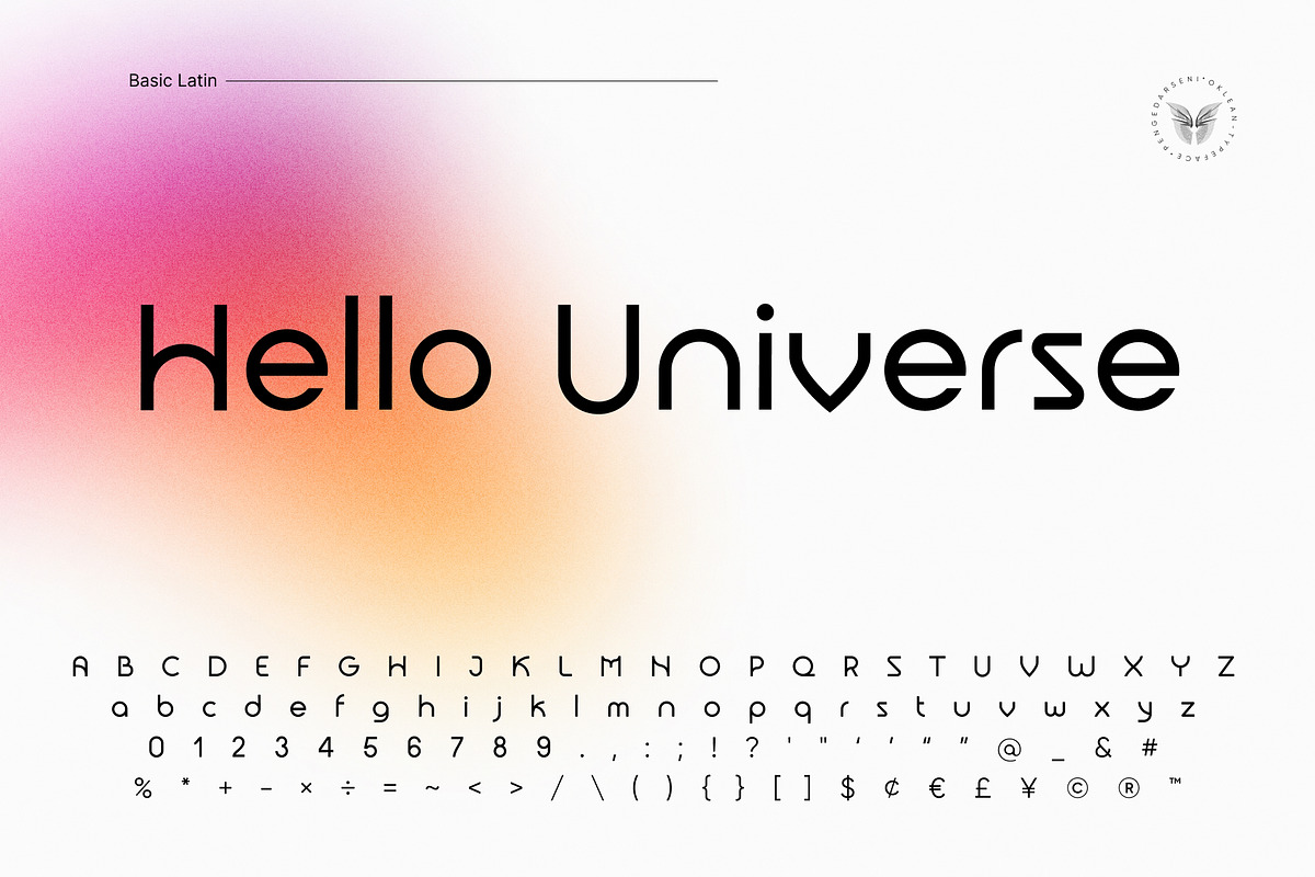Oklean - Elegant Sans Serif, a Sans Serif Font by Pengedar Seni (Photo 2 of 11)