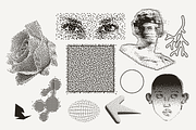 82 Vector Dither Y2K Shapes Pack, a Graphic by softulka (Thumbnail 4 of 10)