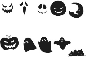 Halloween Elements Set 4