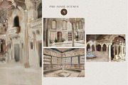 Odalisque - Watercolor Harem Creator, a Decorative Illustration by Kaleriia (Thumbnail 9 of 13)