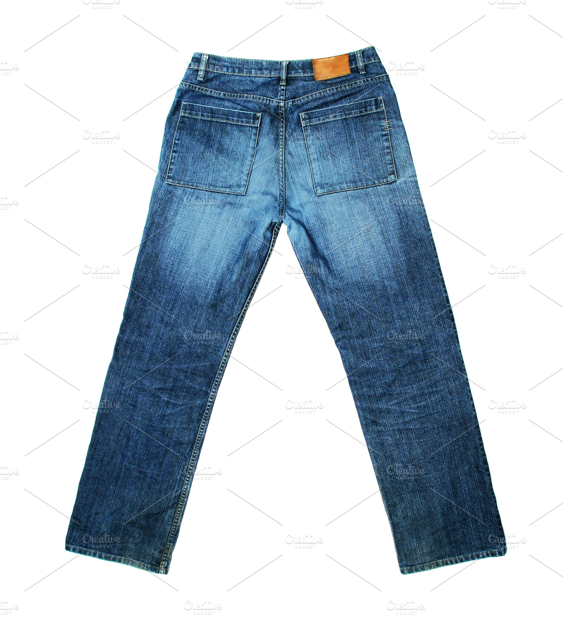 Jeans isolated, a Photo by saiko3p