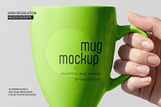 Coffee Mug Hand Holding Mockup, a Cups & Container Mockup by Toasin Studio (Thumbnail 2 of 4)