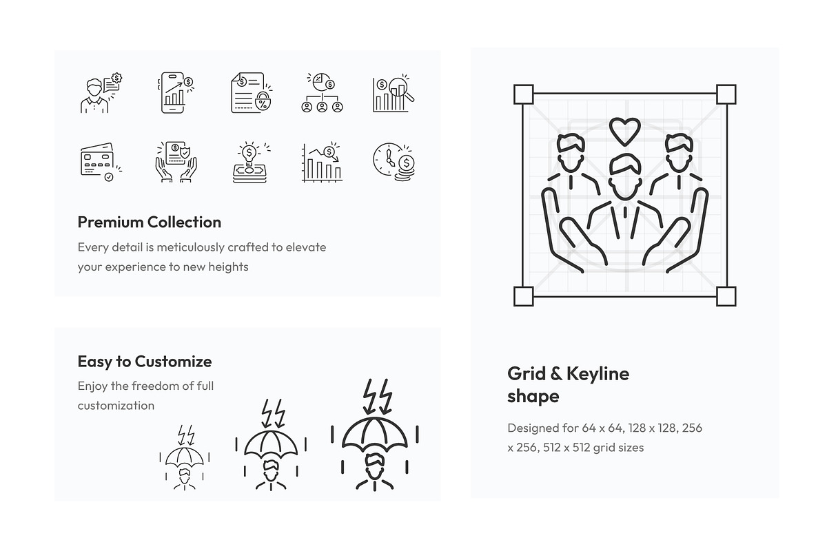 People Outline Icon Collection, an Outline Icon by Prosymbols (Photo 3 of 5)