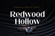 Redwood Hollow, a Serif Font by Xelo Graph (Thumbnail 1 of 8)