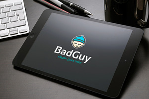 Bad Guy Logo Template