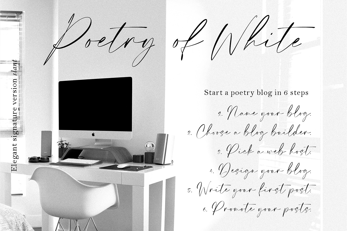 Elegant Signature – Casual Chic Font, a Script Font by RedyStudio (Photo 8 of 15)